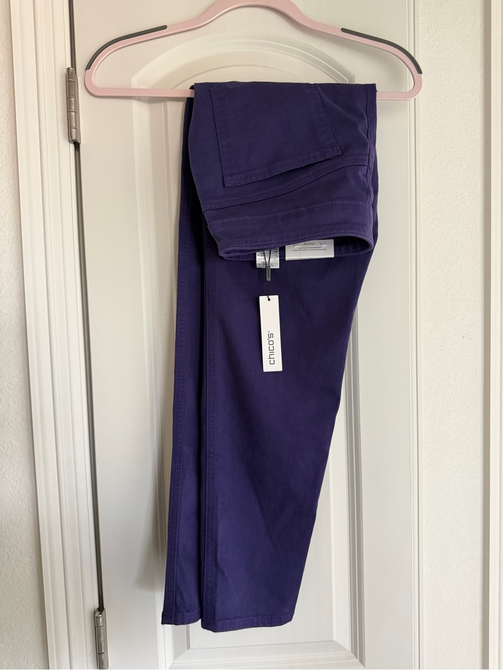 Chico's Purple Elixir Jeans size 1.5 (Large)